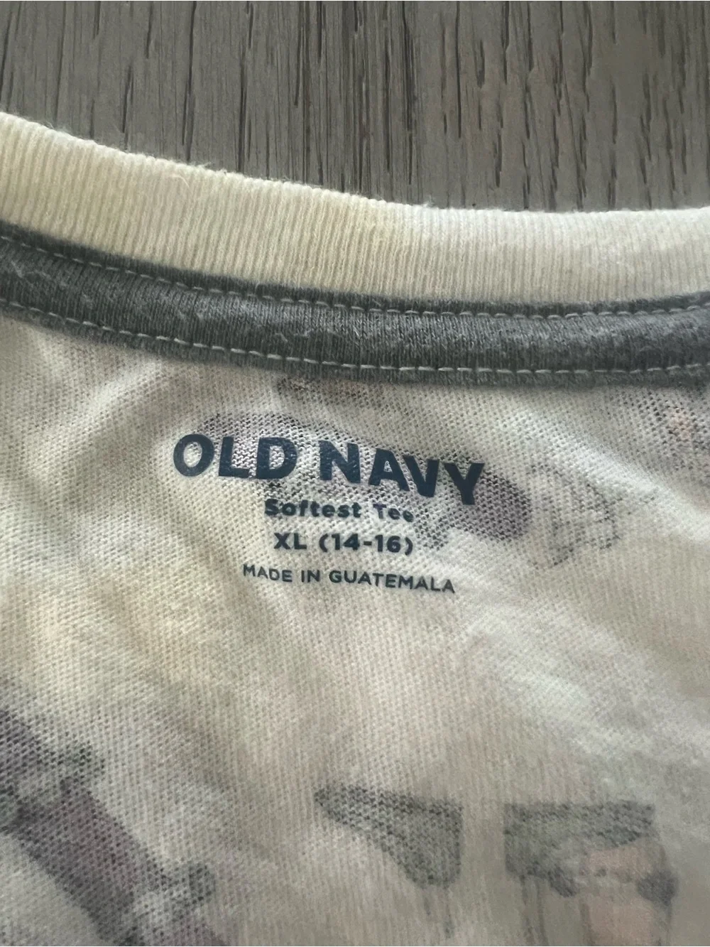 Old navy boys graphic  skeleton skater tee